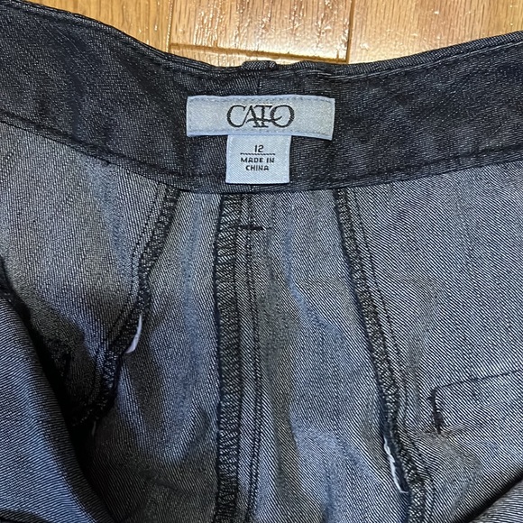 Cato Stretch Dress Pants Jean like material - Picture 8 of 10